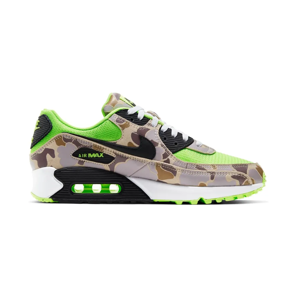 Nike Air Max 90 Duck Camo Volt (2020) (CW4039-300)