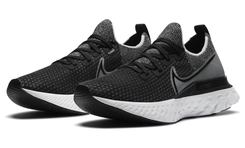 Nike React Infinity Run Flyknit Zwart (CD4371-012)