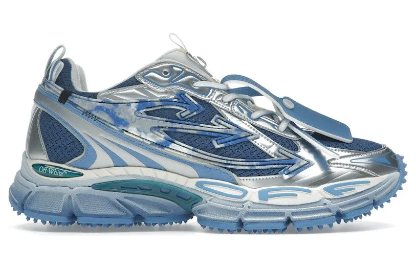 OFF-WHITE Be Right Back Silver Blue (OMIA295S25FAB0047245)
