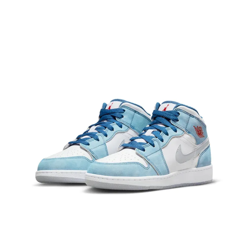 Air Jordan 1 Mid SE Older Kids’ Blue (DR6235-401)