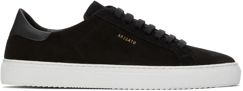 Axel Arigato Black Suede Clean 90 (28582)