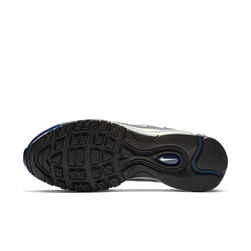 Nike Air Max 97 Plus White Navy White/Metallic Silver-Midnight Navy (AH8144-100)