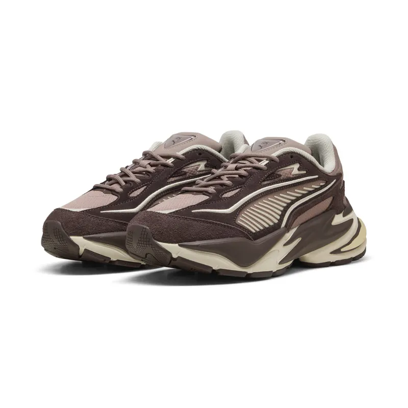 Puma RS Surge Hairy Suede “Sandstone / Chocolate Brown” (404327_06)