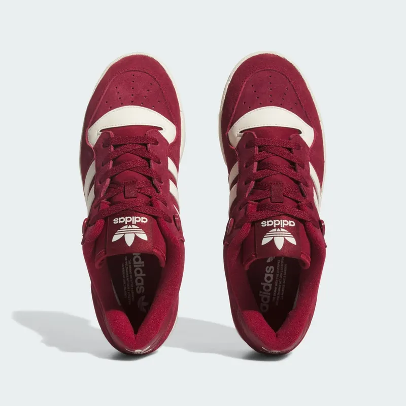 adidas Rivalry Low Collegiate Burgundy / Cloud White / Collegiate Burgundy (IE7208)