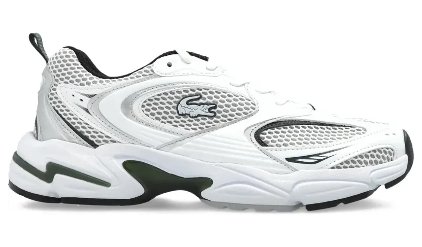 Lacoste Storm 96 2K sneakers with mesh vlakken – White (749SFA0025)