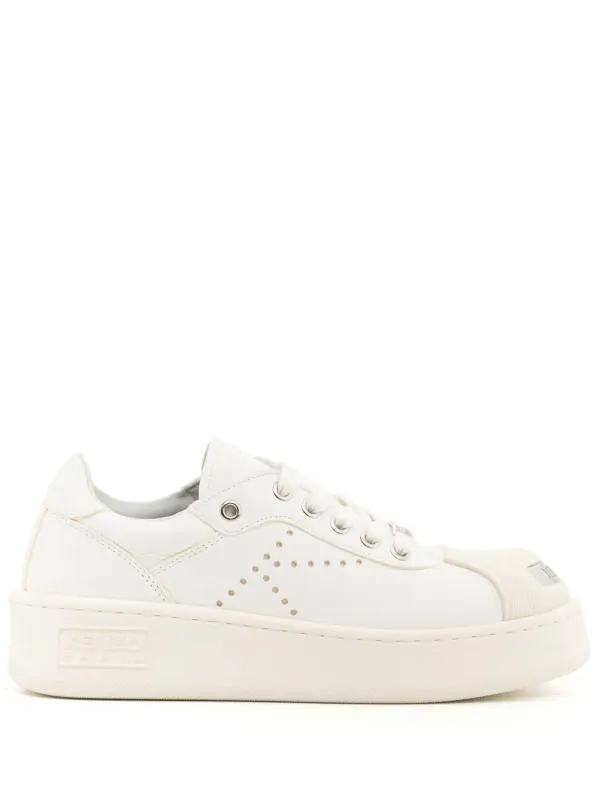 Kenzo Sneakers with contrasterende neus – White (FD52SN040L53)