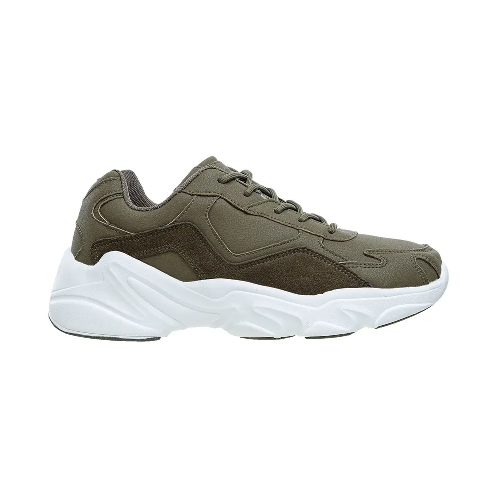 Athlecia sneaker olijf-White (EA212081-3121)