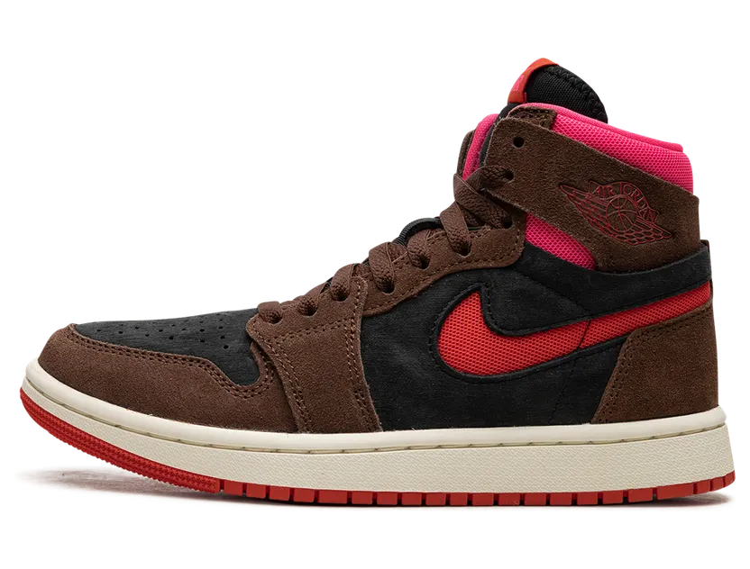 AIR Jordan 1 ZOOM AIR CMFT “Cacao Wow/Picante Red/Black/Hyper Pink” (DV1305-206)