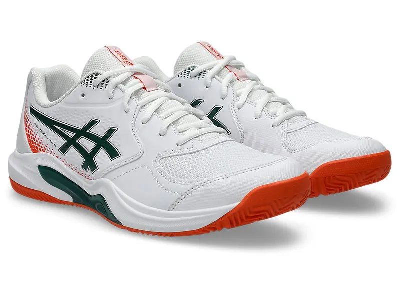 ASICS GEL-DEDICATE 9 PADEL “White / Jewel Green” (1041A546-100)