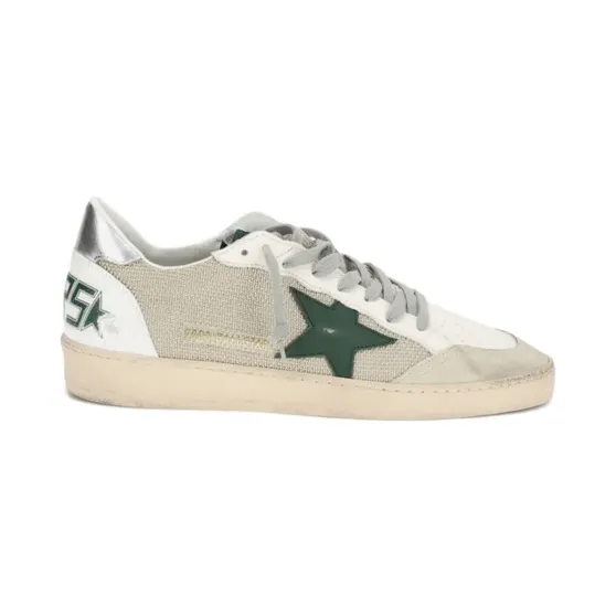 Golden Goose Ball Star high-top sneakers – Beige (GMF00117F008161)