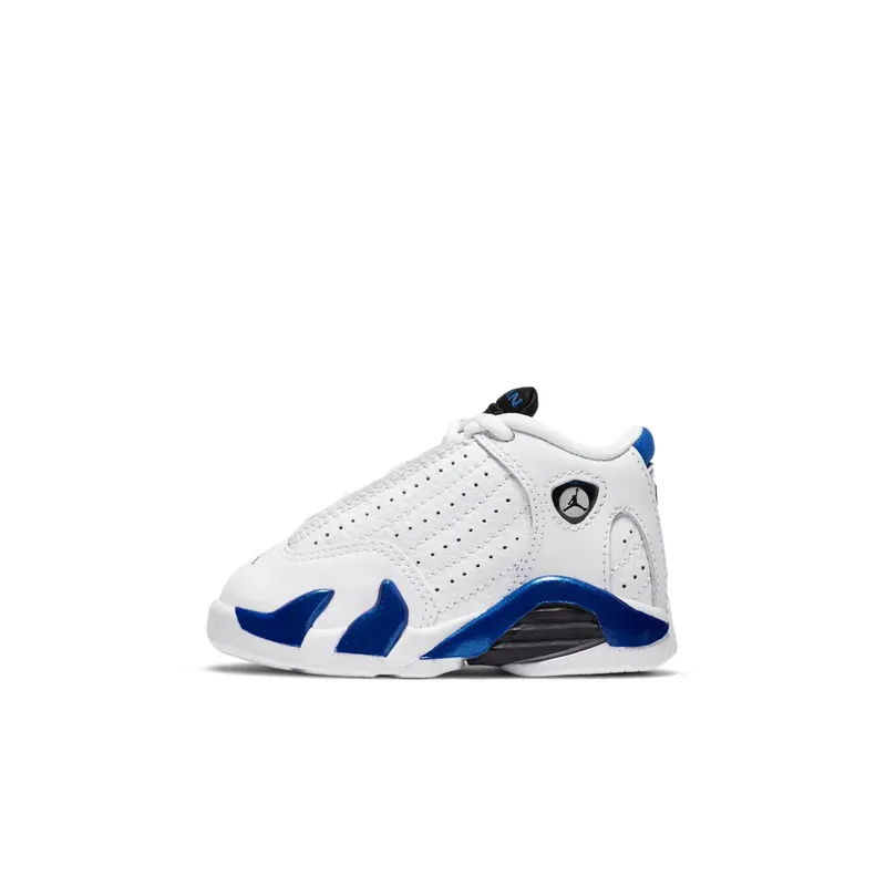 Jordan 14 Retro White Hyper Royal (TD) White/Black-Hyper Royal (312093-104)