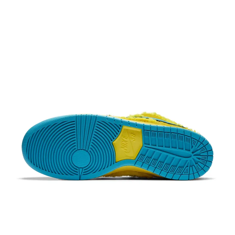 Nike SB Dunk Low Grateful Dead Bears Opti Yellow Opti Yellow/Blue Fury (CJ5378-700)
