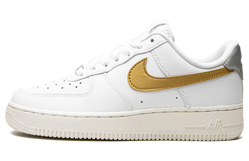 Nike AIR FORCE 1 MNS “White / Gold / Silver” (DD8959-106)
