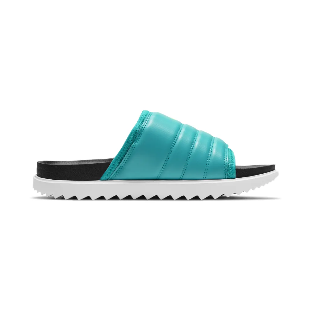 Nike Asuna Slide “Black / Oracle Aqua / White / Ghost Green” (CI8800-003)