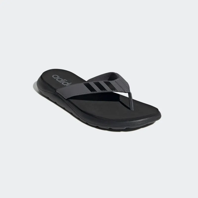 Adidas Comfort Flip-Flops Core Black / Grey Five / Grey Five (FY8654)