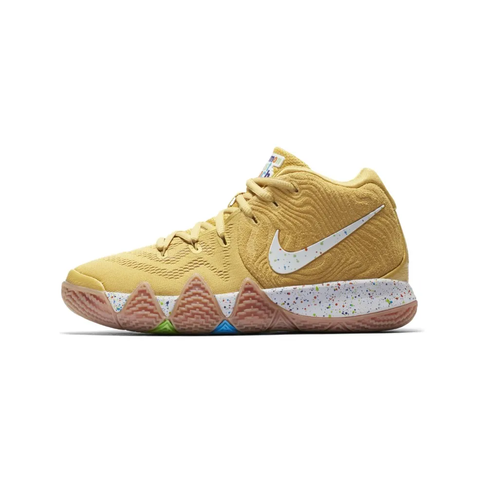 Nike Kyrie 4 Cinnamon Toast Crunch (GS) Metallic Gold Coin/White (BV7791-900)
