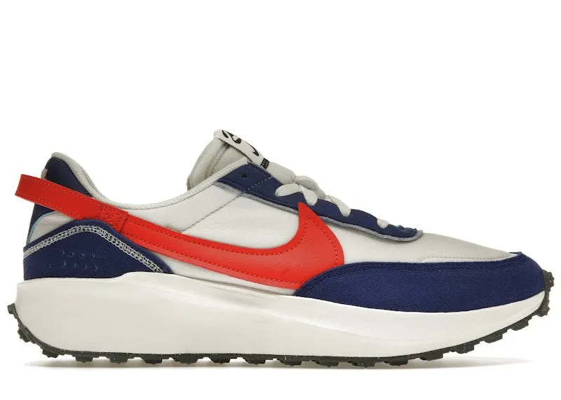 Nike Waffle Debut Swoosh Habanero Red Old Royal (DV0527-001)