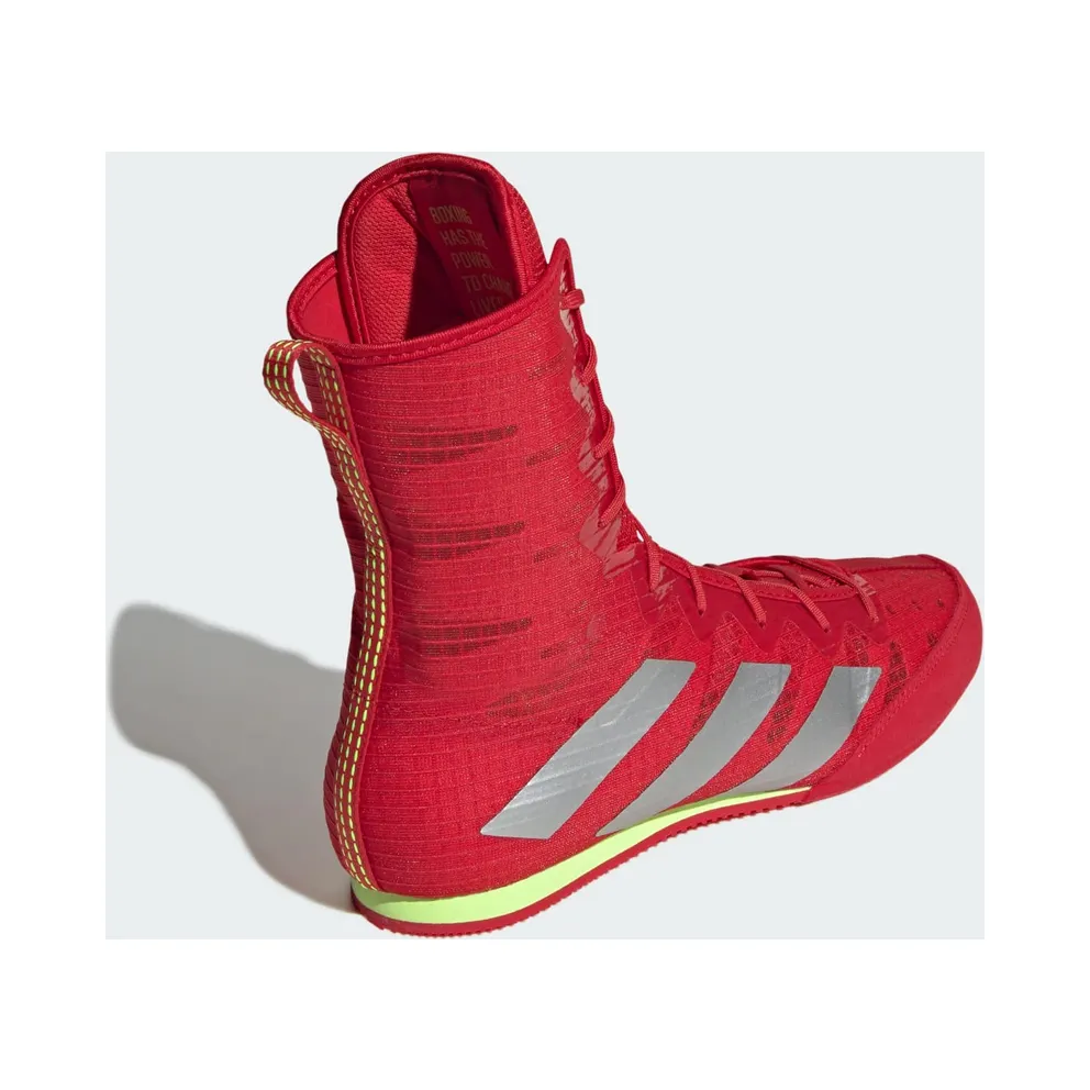 adidas Box Hog 4 Better Scarlet Silver Metallic Lucid Lemon (JP9846)