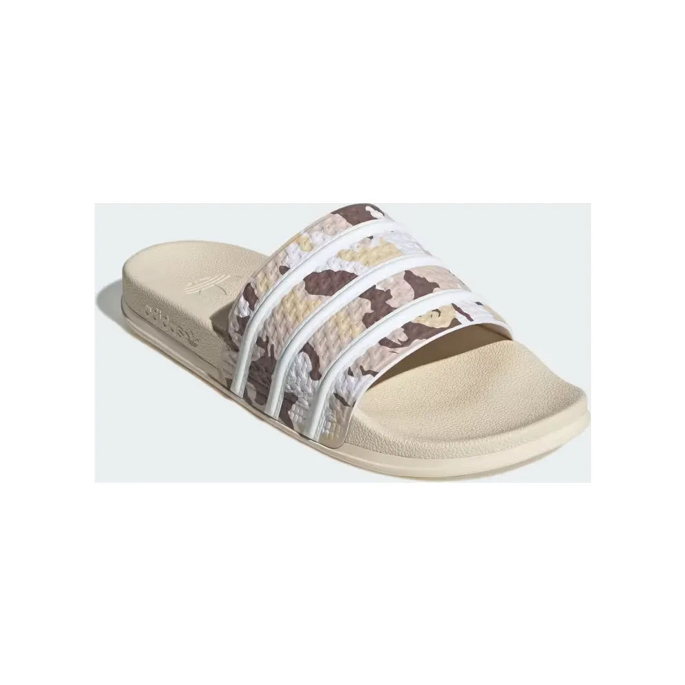 Adidas Adilette Wonder White / Cloud White / Trace Brown