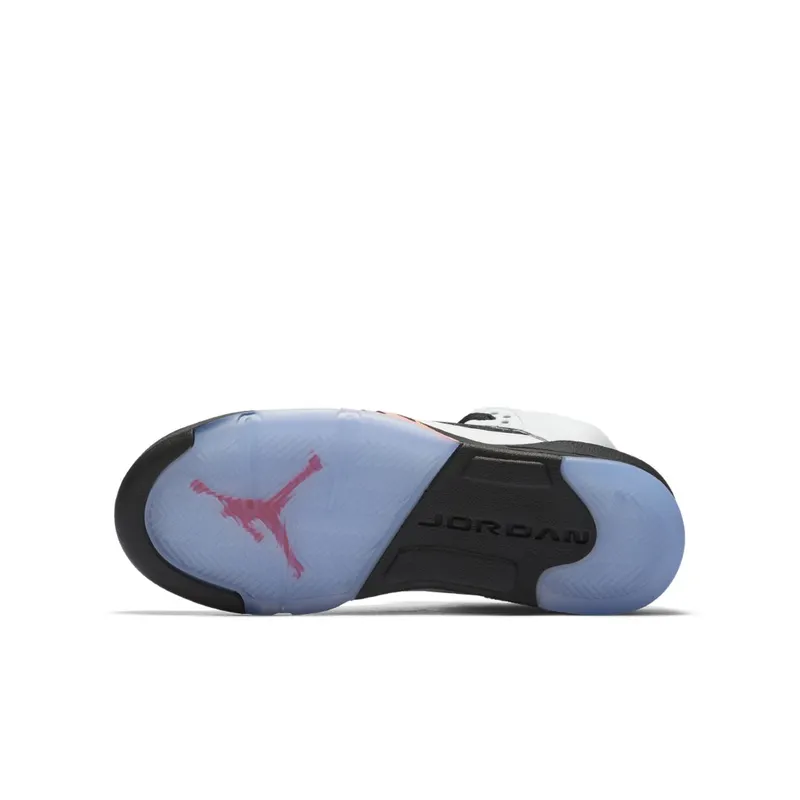 Jordan 5 Retro Sunblush (GS) White/White-Sunblush-Black (440892-115)