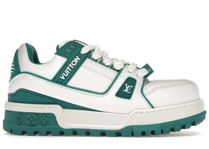 Louis Vuitton LV Trainer Maxi Sneaker White Green (1ACI0M)