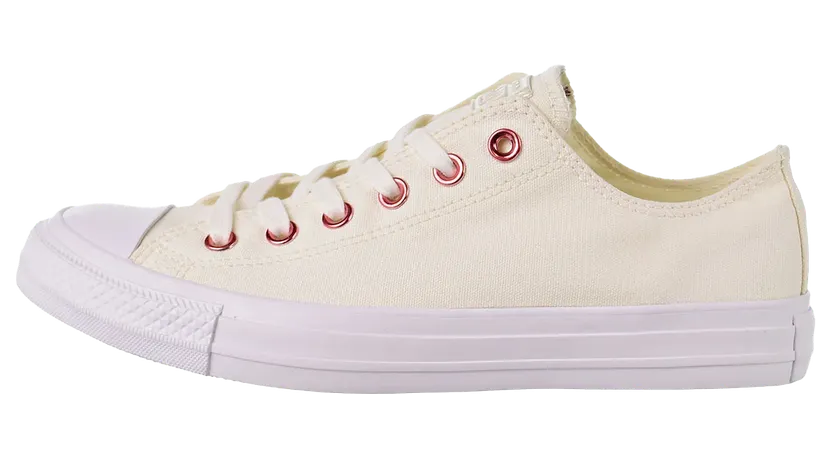 Converse Chuck Taylor All Star Ox Hearts “Egret/Rhubarb/White” (163283C)