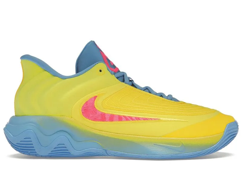 Nike Giannis Immortality 4 Lightning University Blue Barely Volt Hyper Pink (FQ3680-700)