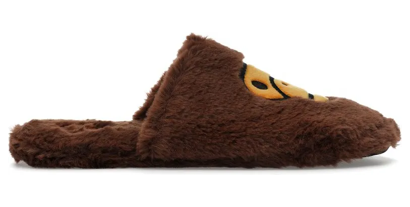 A Bathing Ape Baby Milo Slipper Brown (2K70192006-BRN)