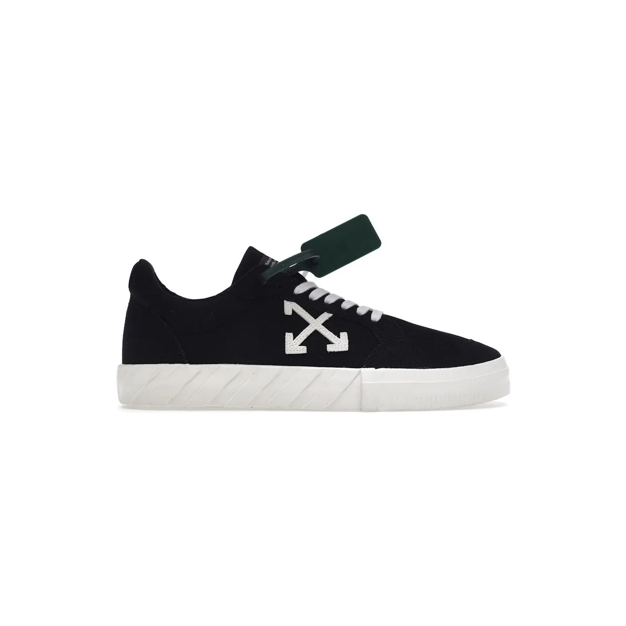 OFF-WHITE Vulc Low Black White (OMIA085C99FAB0021001) (2)