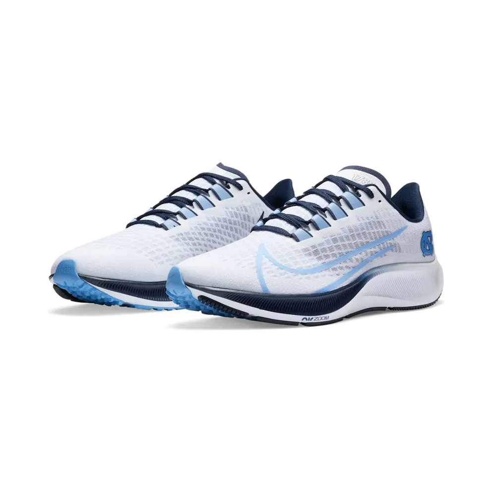 Nike Air Zoom Pegasus 37 UNC White/Pure Platinum-College Navy-Valor Blue (CZ5395-100)