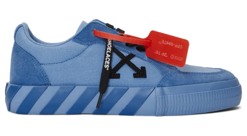 OFF-WHITE Vulc Low Blue Canvas FW19