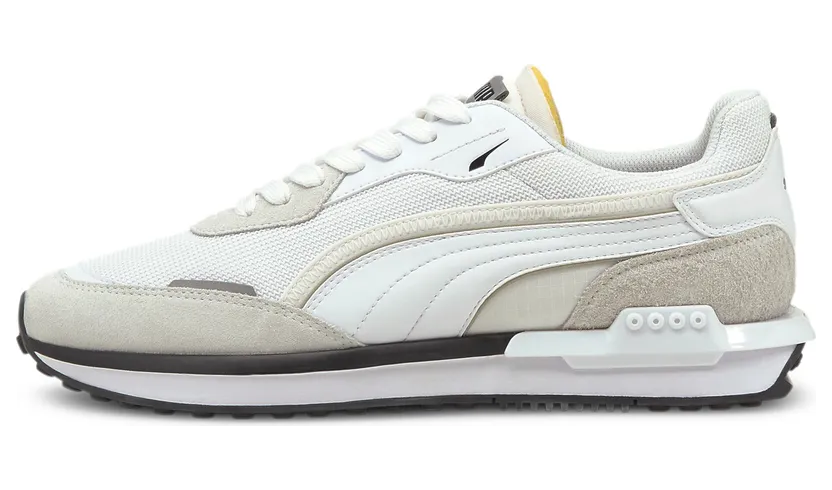 Puma City Rider B&W Wit/Zwart (382046-02)
