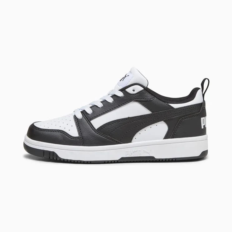 Puma Rebound V6 Lo Wit/Zwart (393833-01)