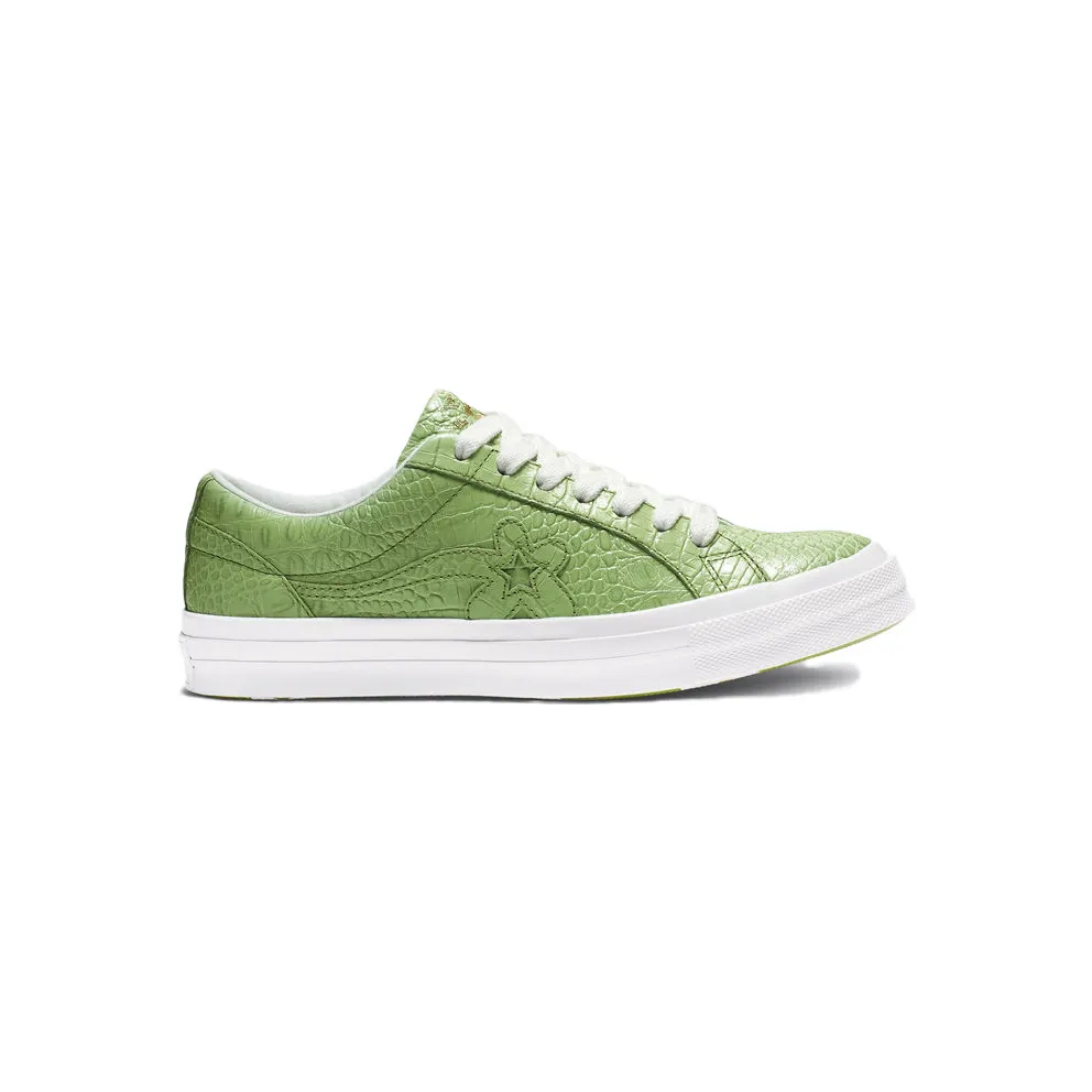 Converse One Star Ox Golf Le Fleur Faux Skin Green (165525C)
