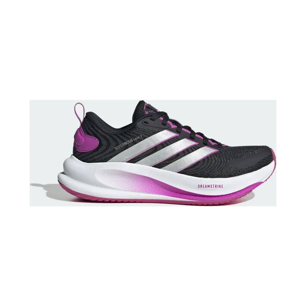 Adidas ADIDAS MINECRAFT SUPERNOVA EASE 2 Junior Running Shoes Core Black / Silver Metallic / Purple Burst (KJ9657)
