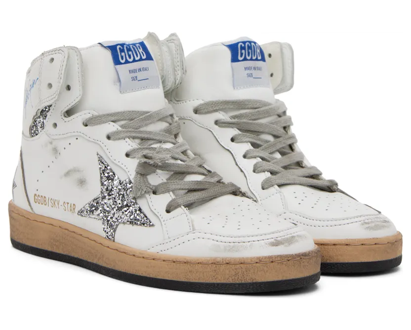 Golden Goose White Sky Star Sneakers (GWF00230.F002192.80185) (4)