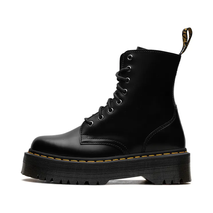 Dr Martens Jadon Boot Smooth Leather Platforms “Black” (15265001)