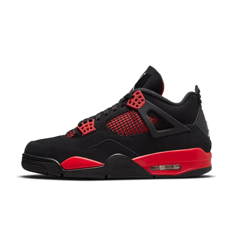 Air Jordan 4 “Red Thunder”: zwaar geladen, en dat weet je meteen