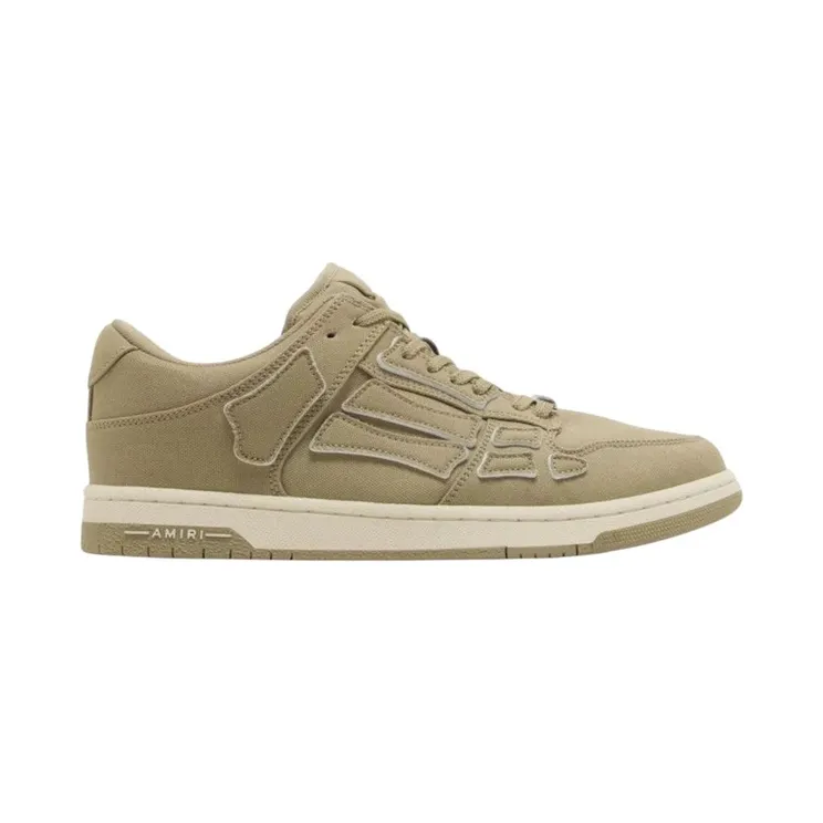 Amiri Chunky Canvas Skel Low Green (AW23MFS029-310)