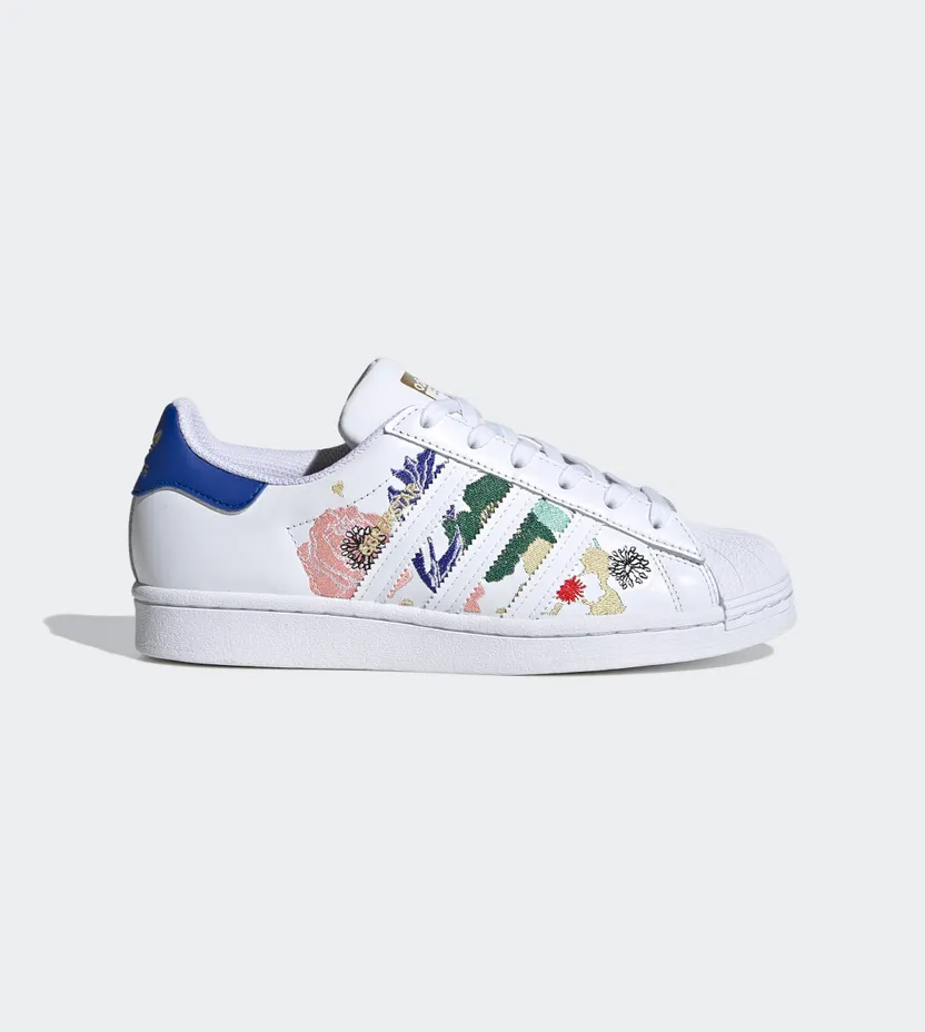 adidas SUPERSTAR W Cloud White / Cloud White / Bold Blue (FZ2873)