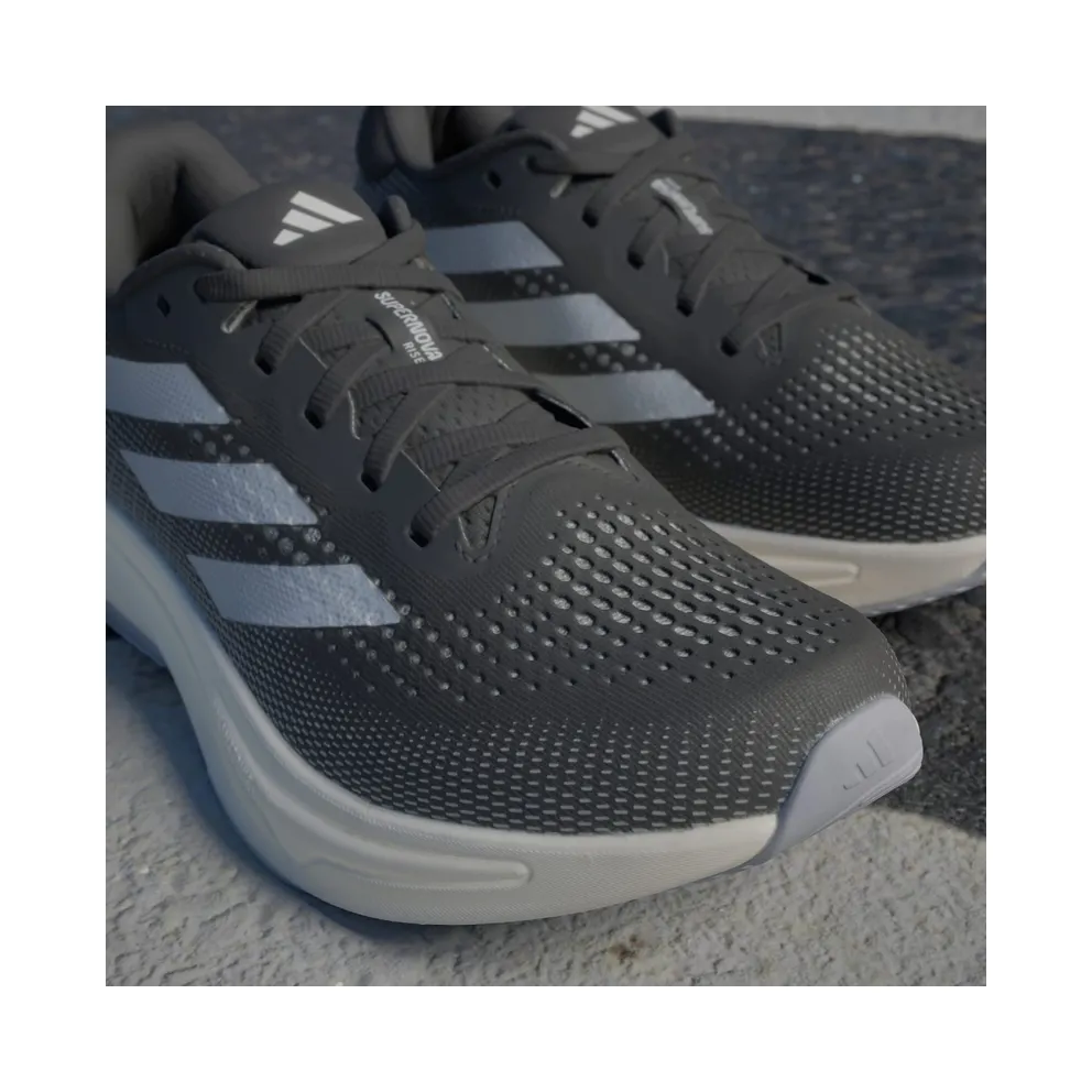 Adidas Supernova Rise “Core Black Halo Silver Dash Grey” (IG5837)