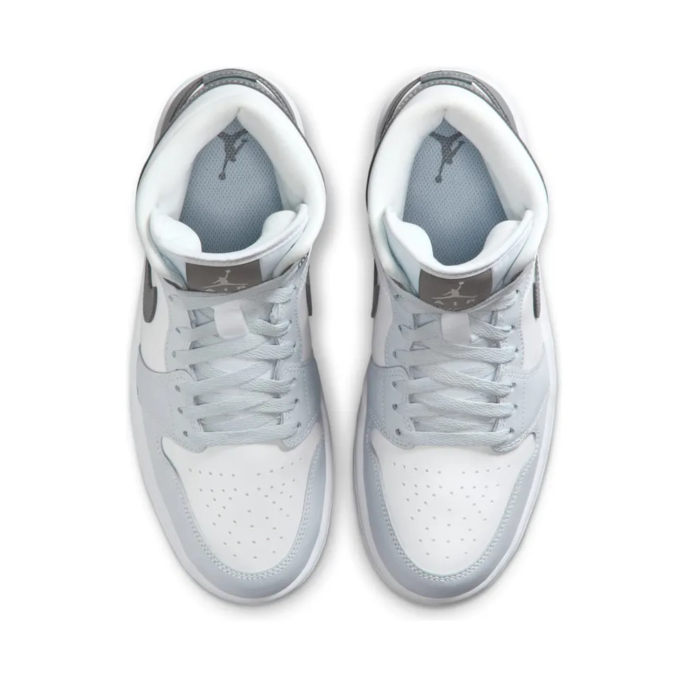 Jordan 1 Mid “White Smoke Grey” (BQ6472-113)