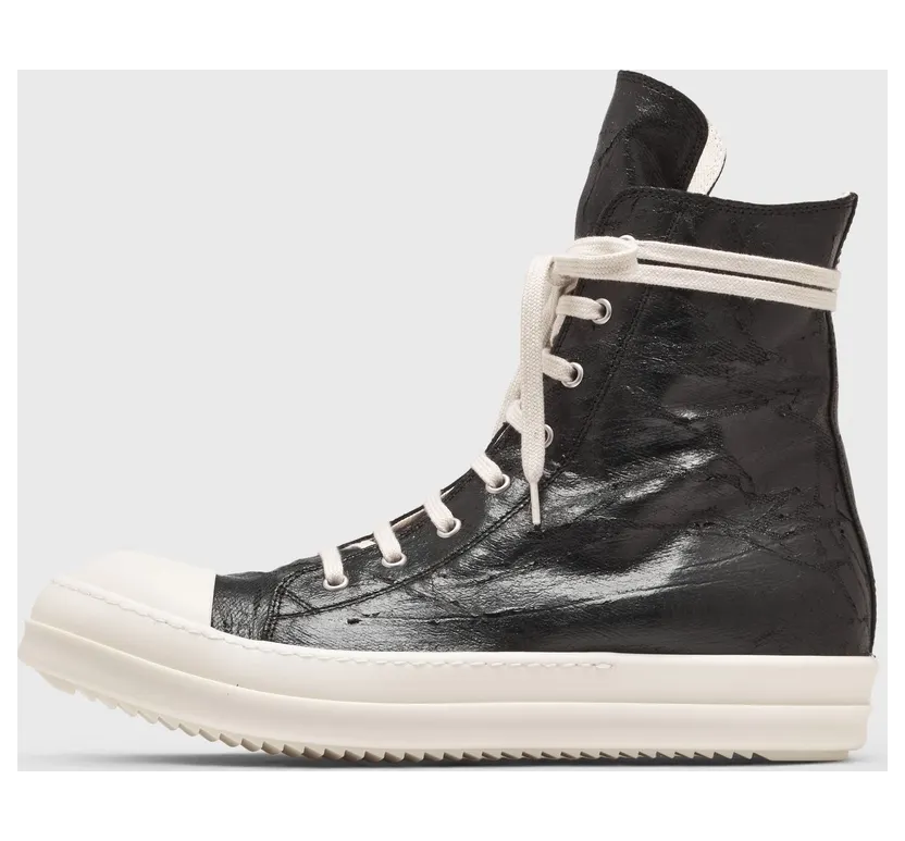 Rick Owens DENIM SHOES Brown