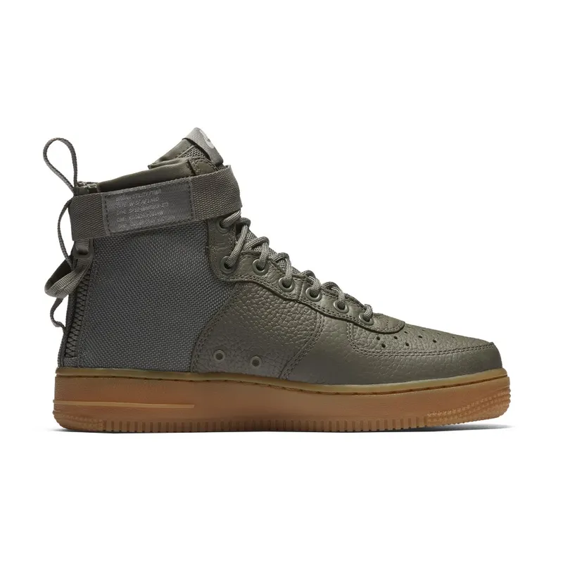 Nike SF Air Force 1 Mid Dark Stucco (W) Dark Stucco/Dark Stucco-Gum Light Brown (AA3966-004)