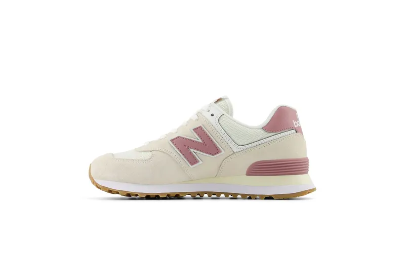 New Balance 574 Beige White Pink (WL574FLR)