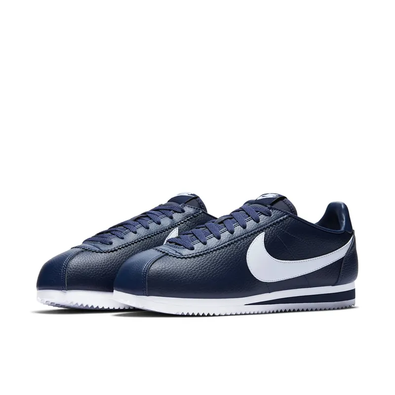 Nike Classics Cortez Leather Midnight Navy White Midnight Navy/White (749571-414)