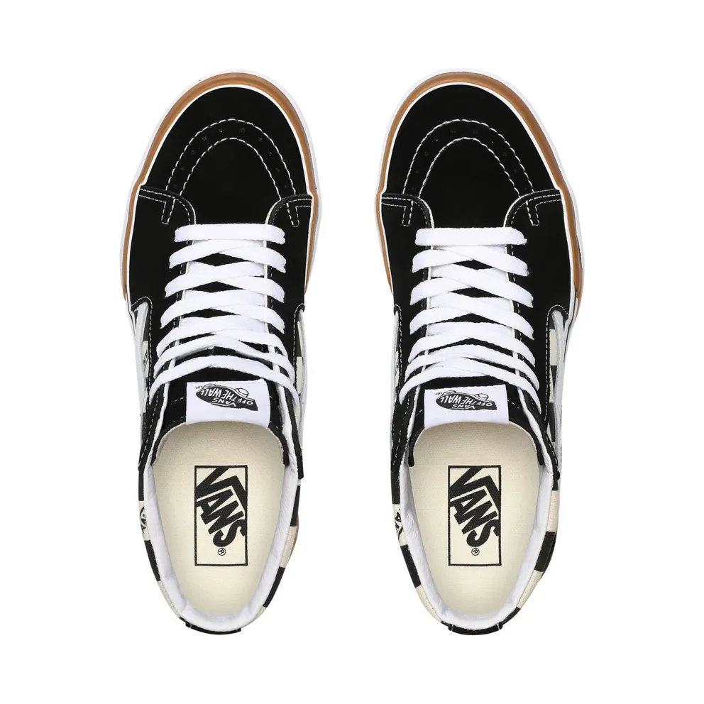 Vans Sk8-Hi Stacked ‘Checkerboard’ Multi/True White (VN0A4BTWVLV)