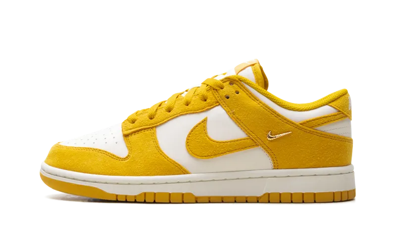 Nike Dunk Low “Dark Sulfur Gold Mini Swoosh” (IB4417-101)