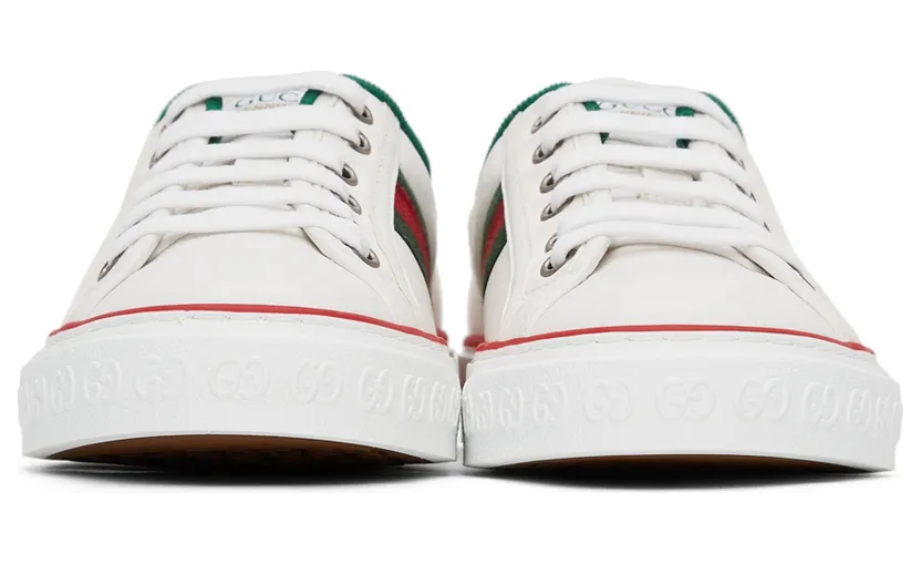 Gucci White Tennis 1977 Sneakers (645979 17L10) (2)