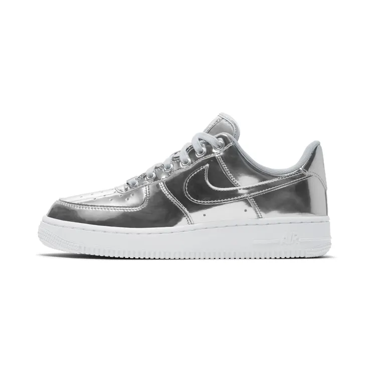 Nike Air Force 1 SP Liquid Metal – “Chrome / White / Metallic Silver” (CQ6566-001)
